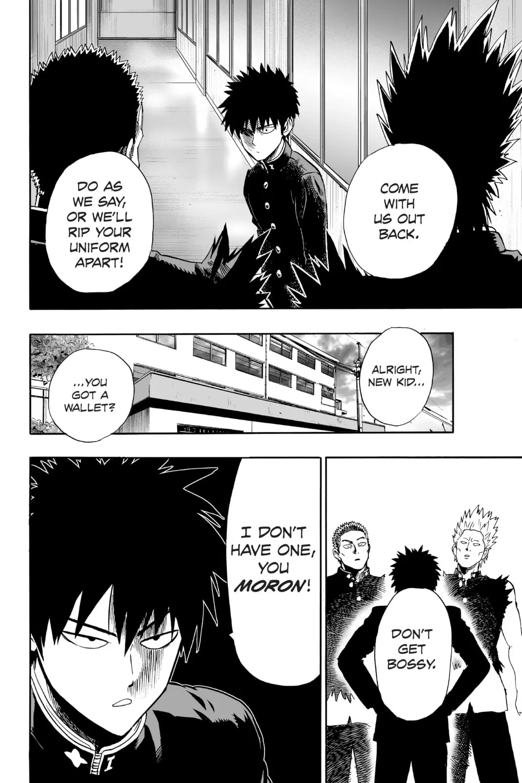 One Punch Man, chapter 8.5, page 10