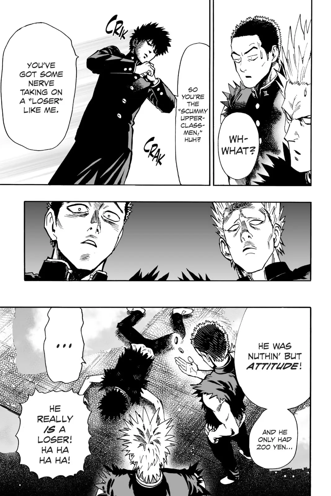 One Punch Man, chapter 8.5, page 11