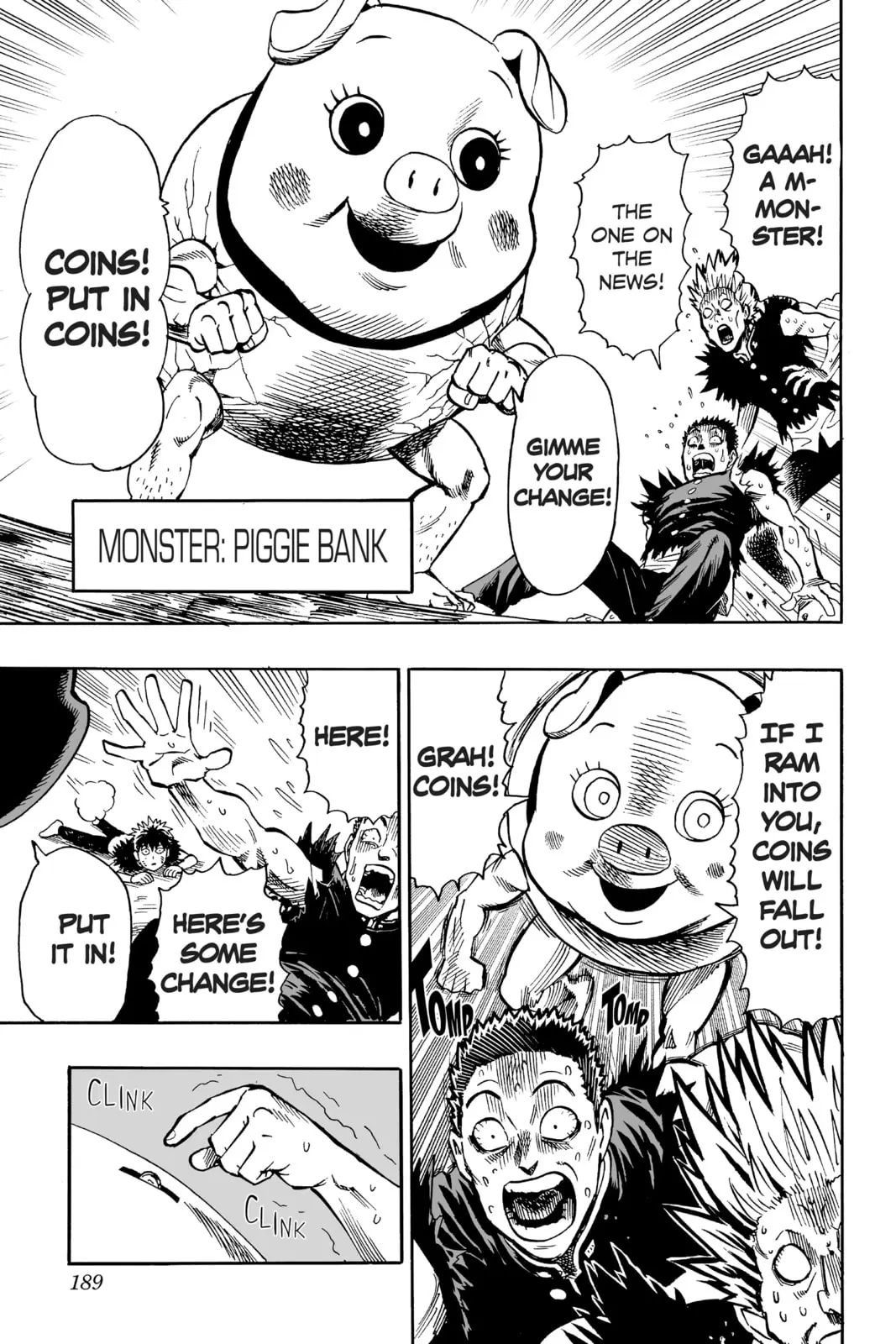 One Punch Man, chapter 8.5, page 13