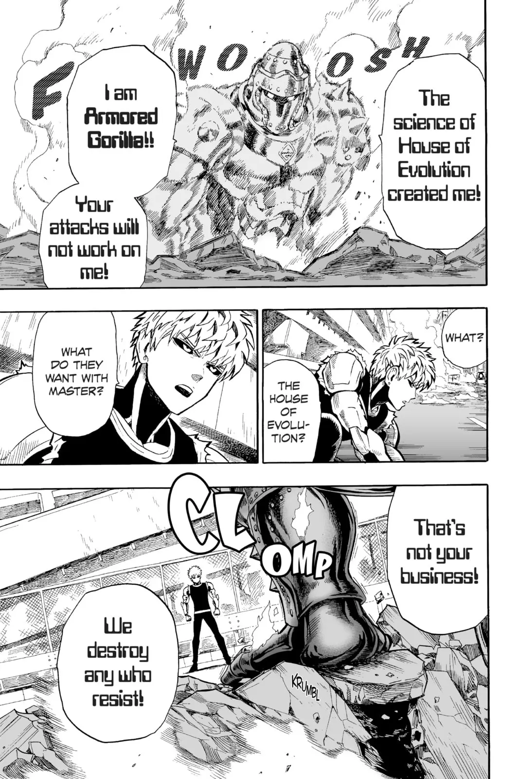 One Punch Man, chapter 8, page 9