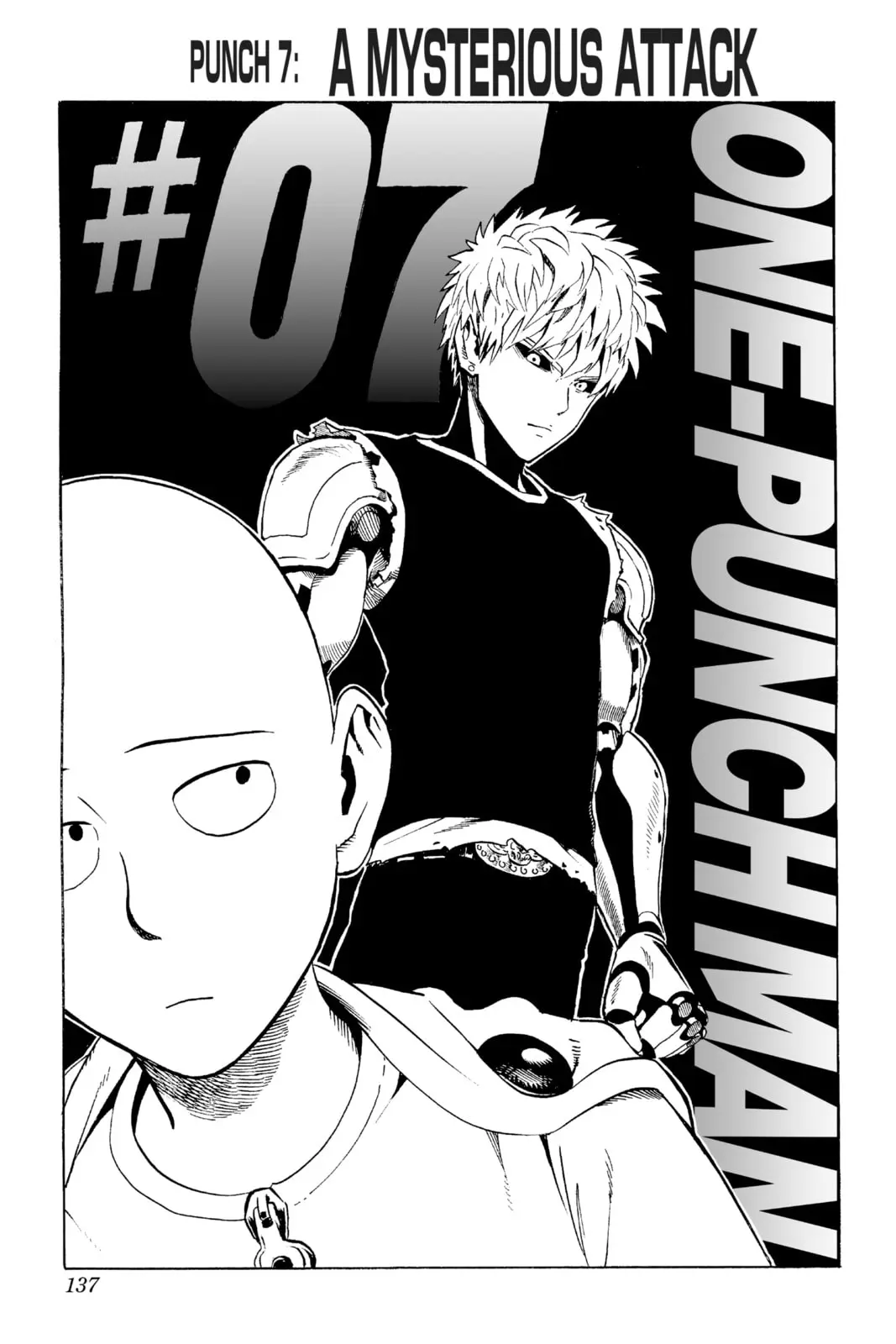 One Punch Man, chapter 7, page 1