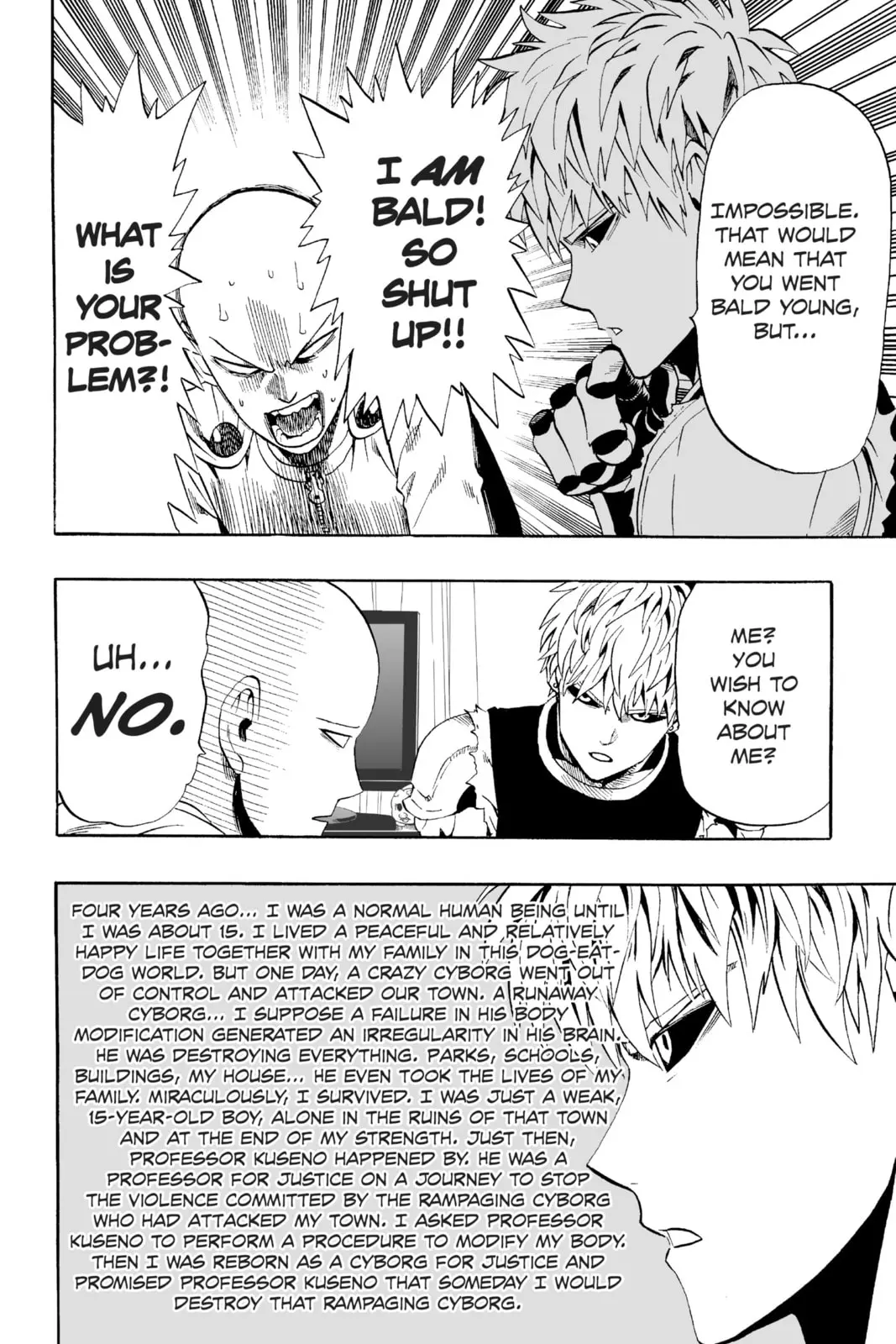 One Punch Man, chapter 7, page 4
