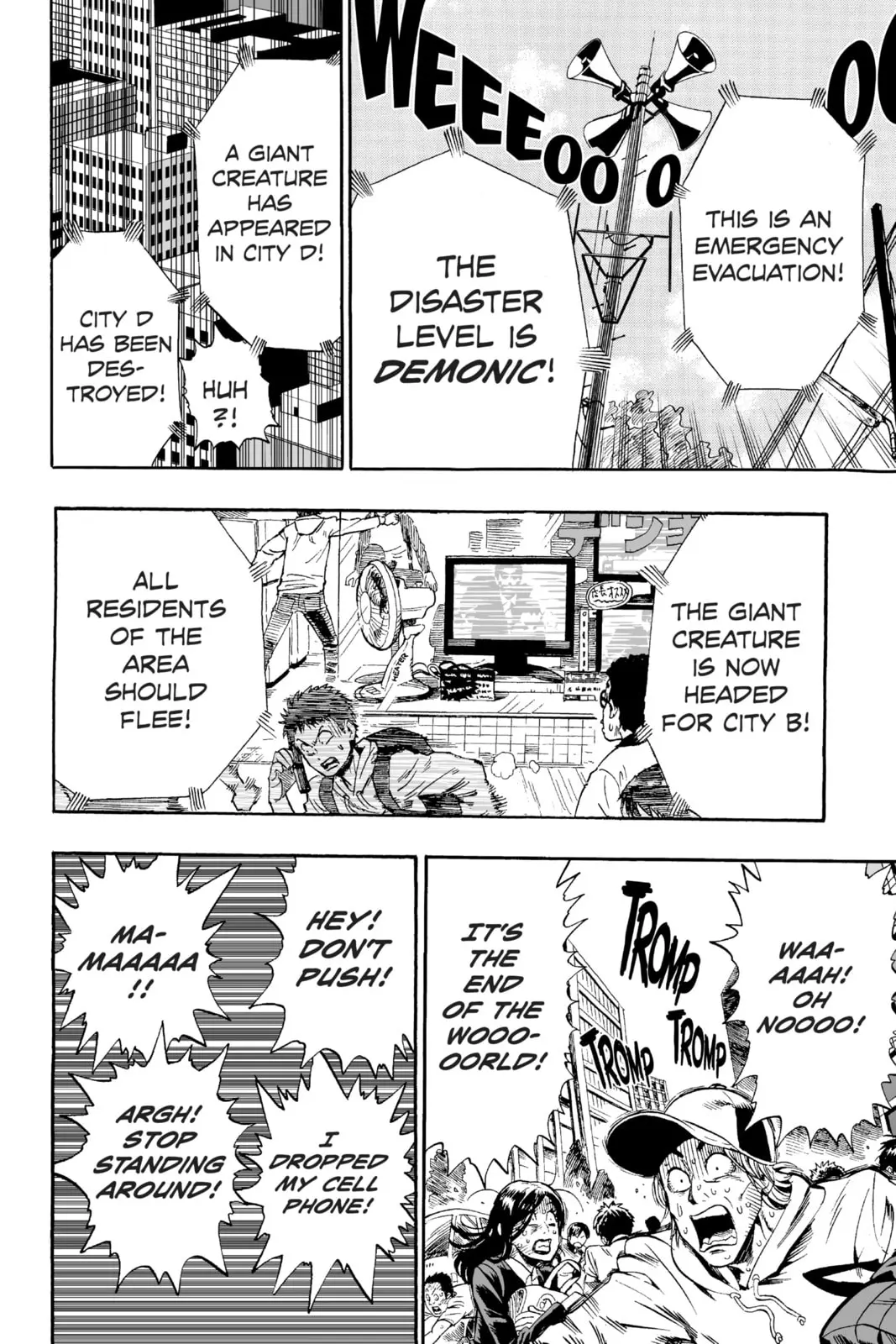 One Punch Man, chapter 3, page 10