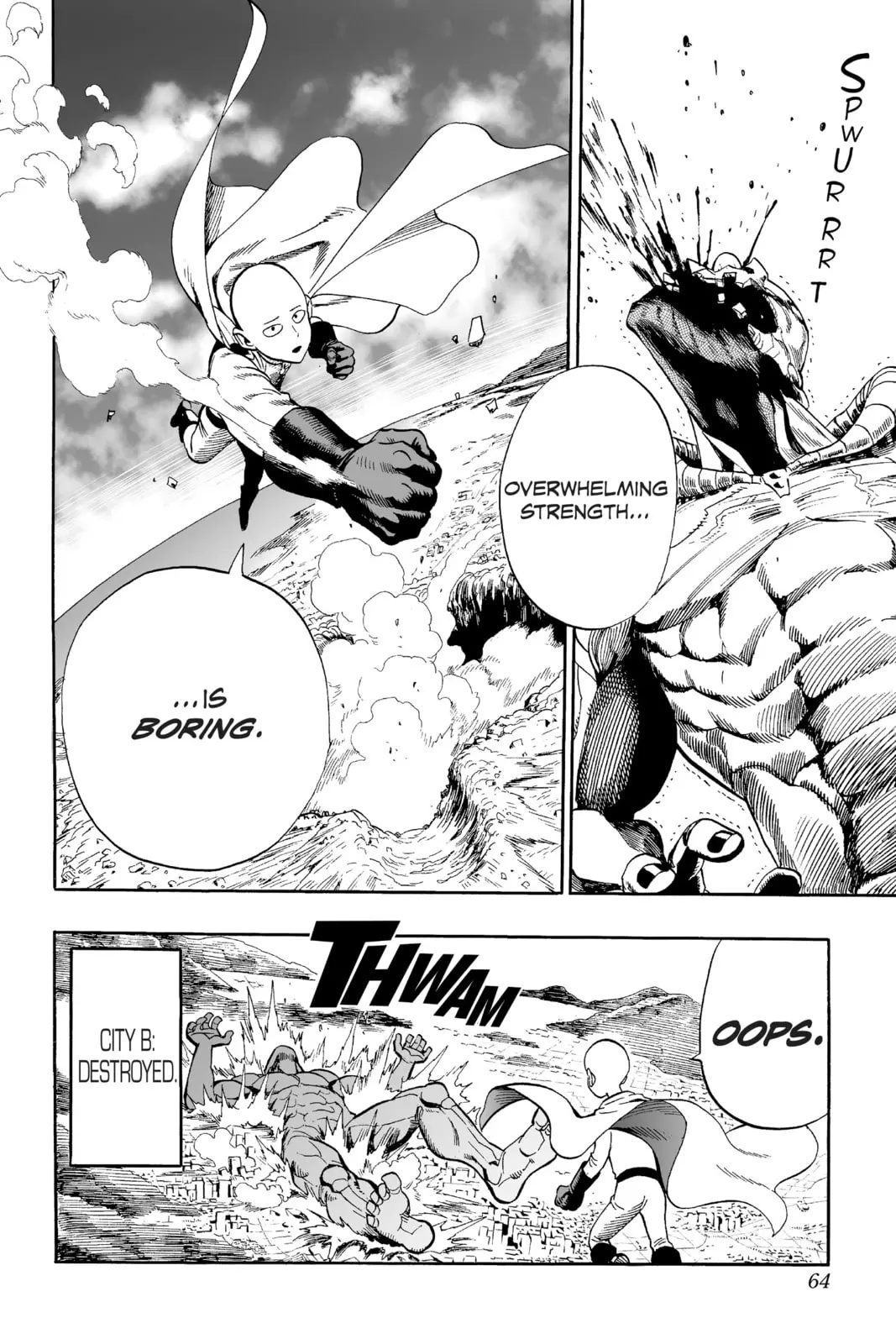 One Punch Man, chapter 3, page 20