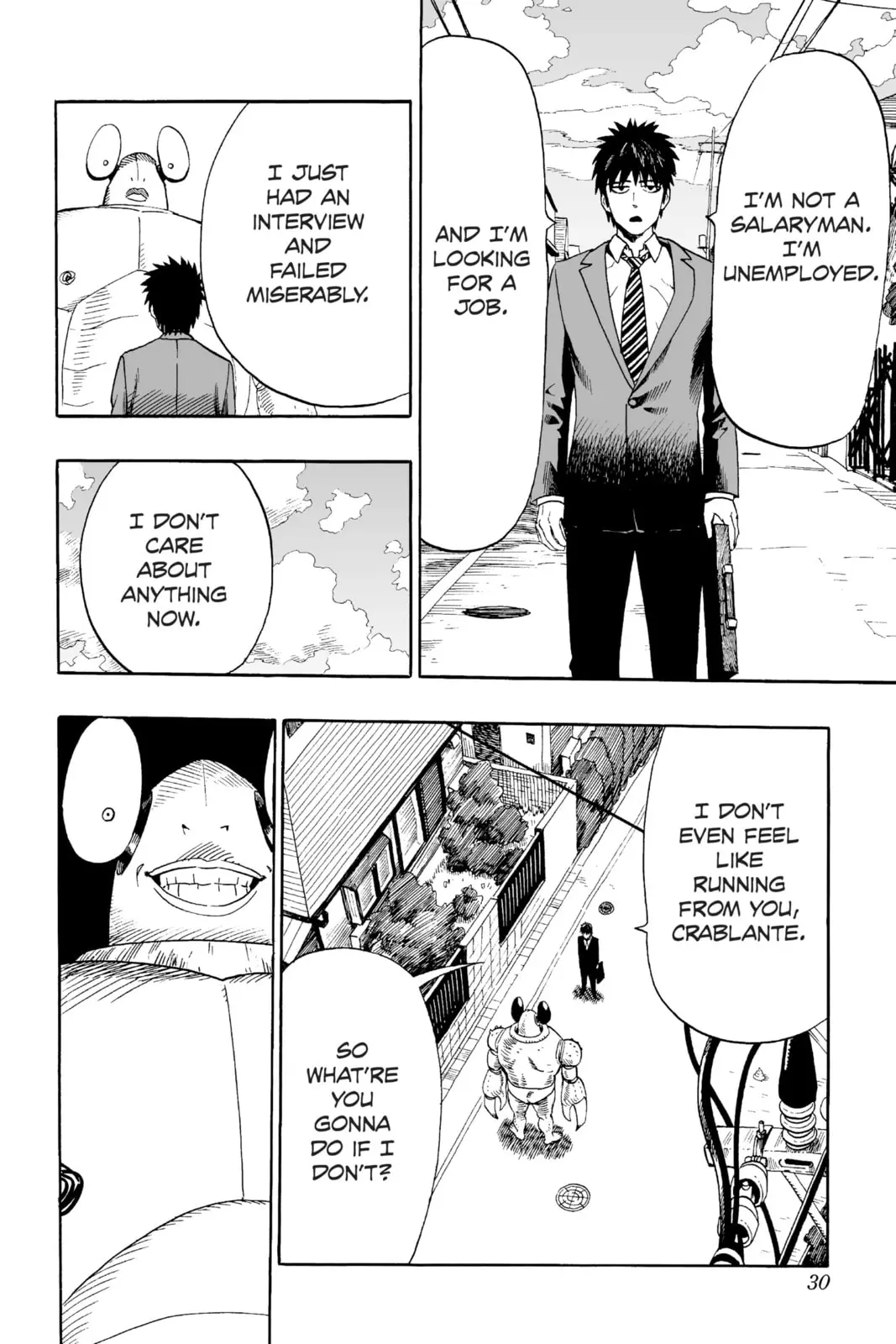 One Punch Man, chapter 2, page 4
