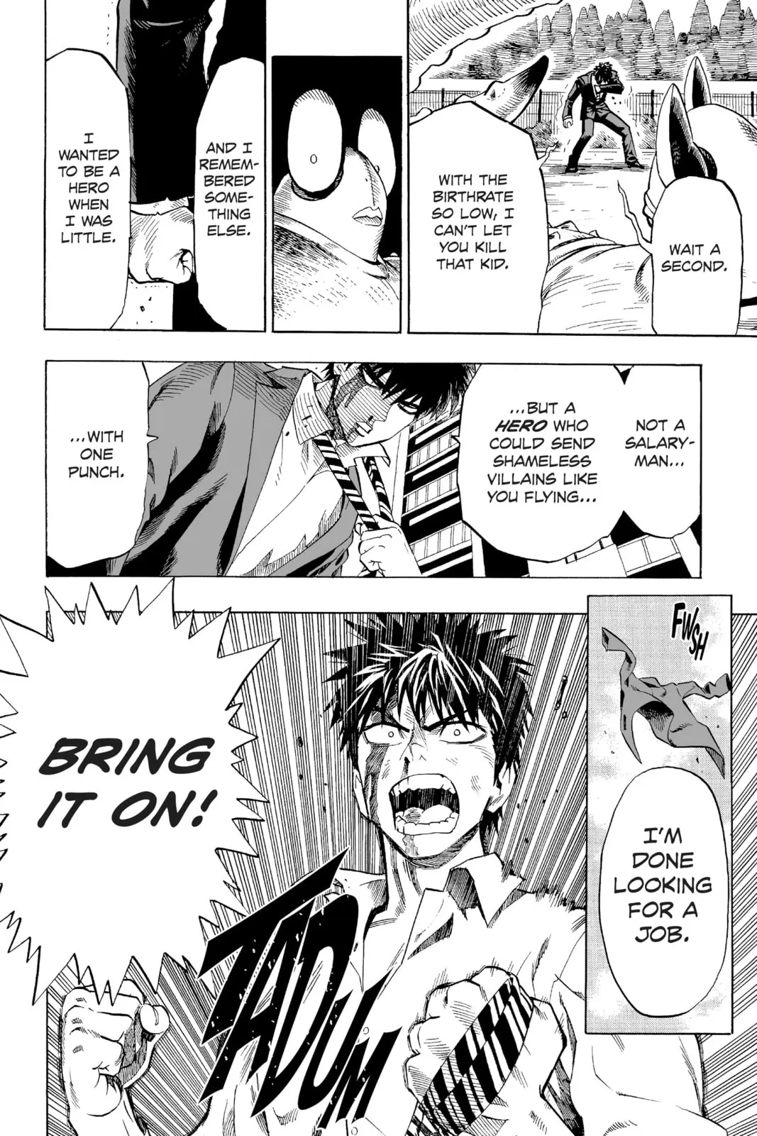 One Punch Man, chapter 2, page 14
