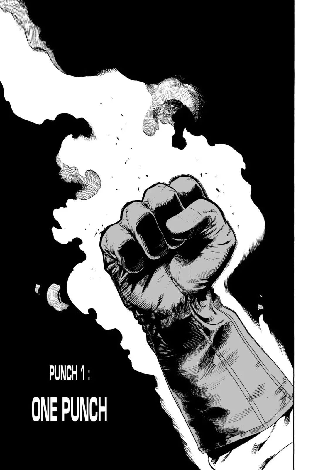 One Punch Man, chapter 1, page 1