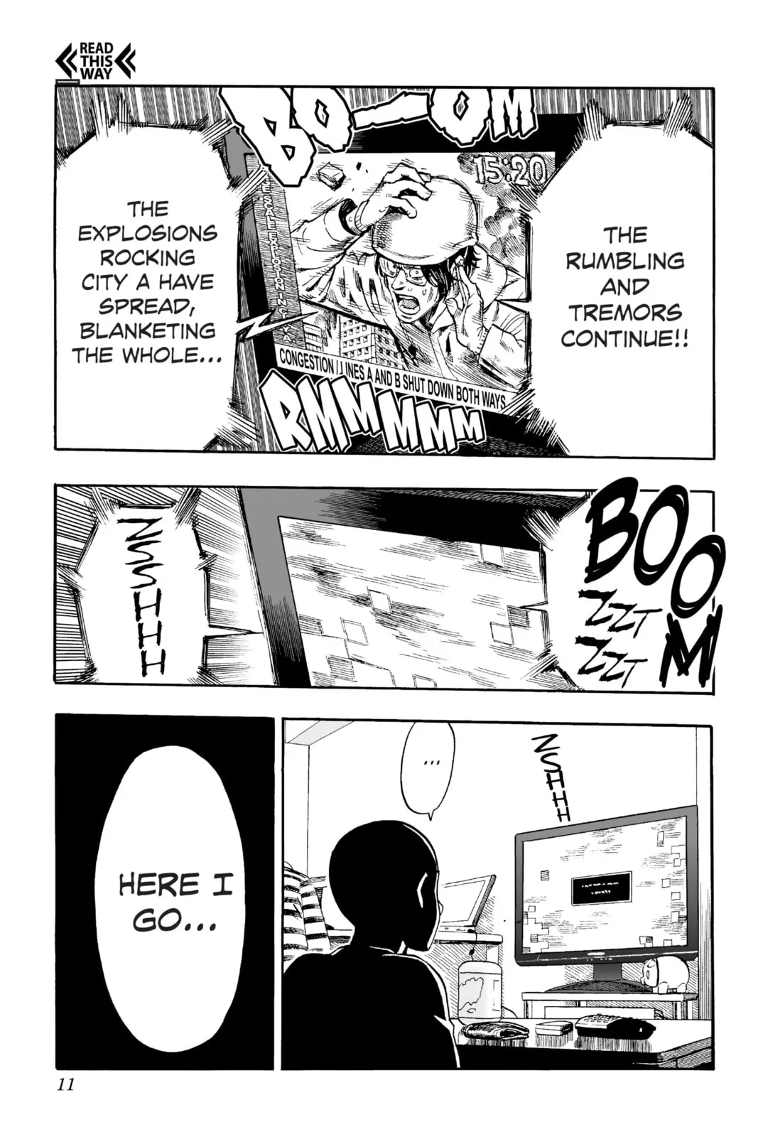 One Punch Man, chapter 1, page 6