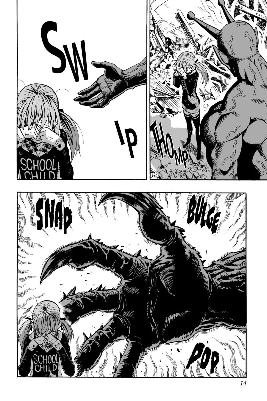 One Punch Man, chapter 1, page 9