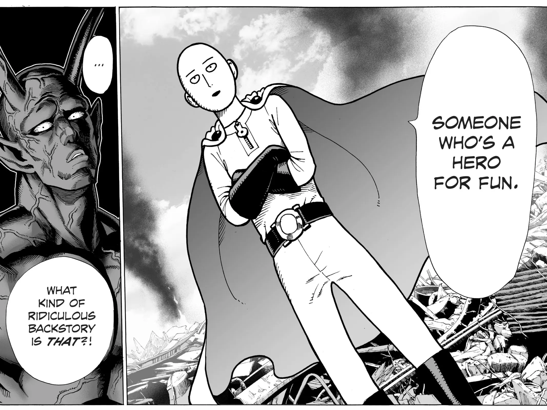 One Punch Man, chapter 1, page 13