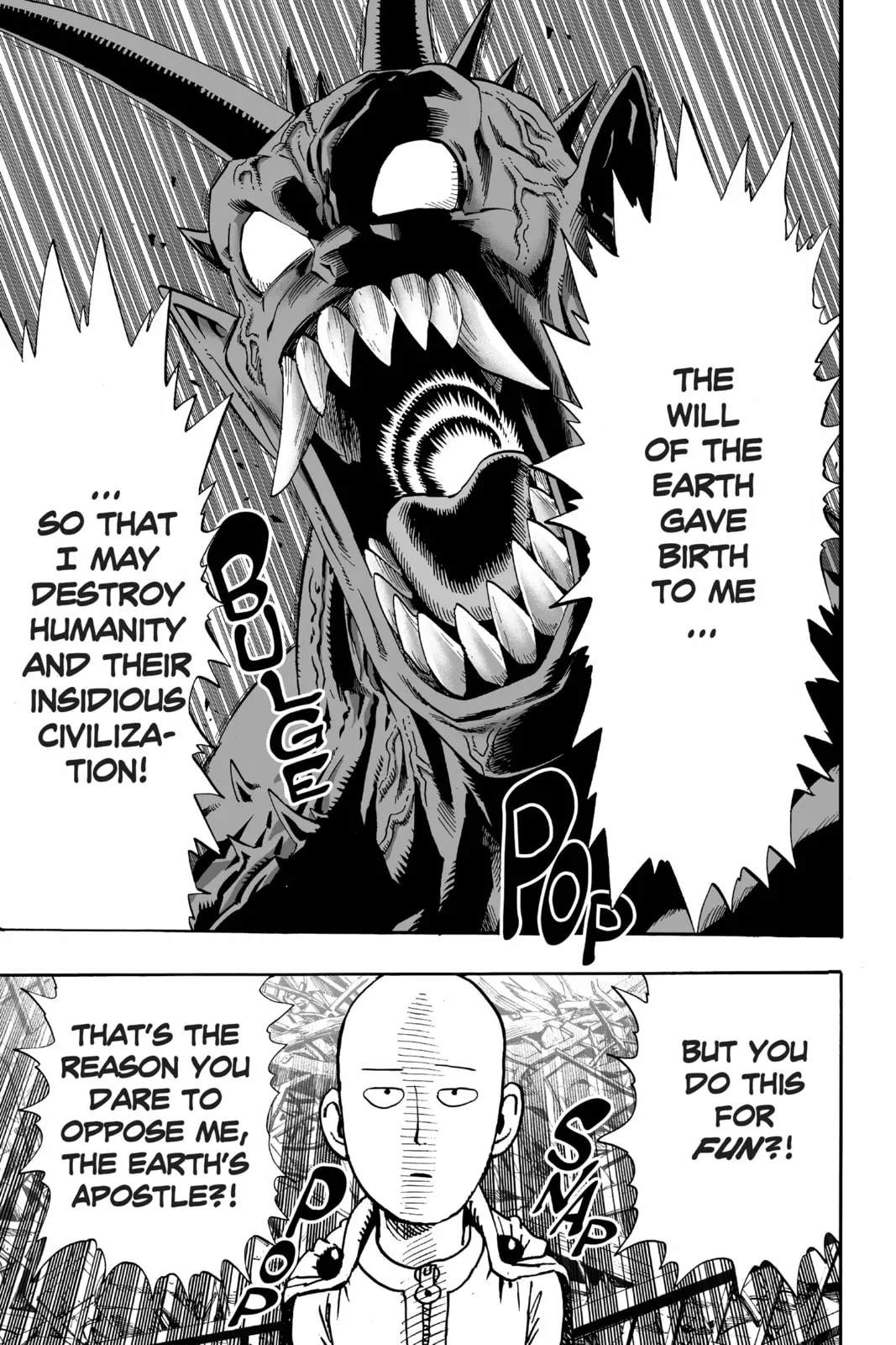One Punch Man, chapter 1, page 15