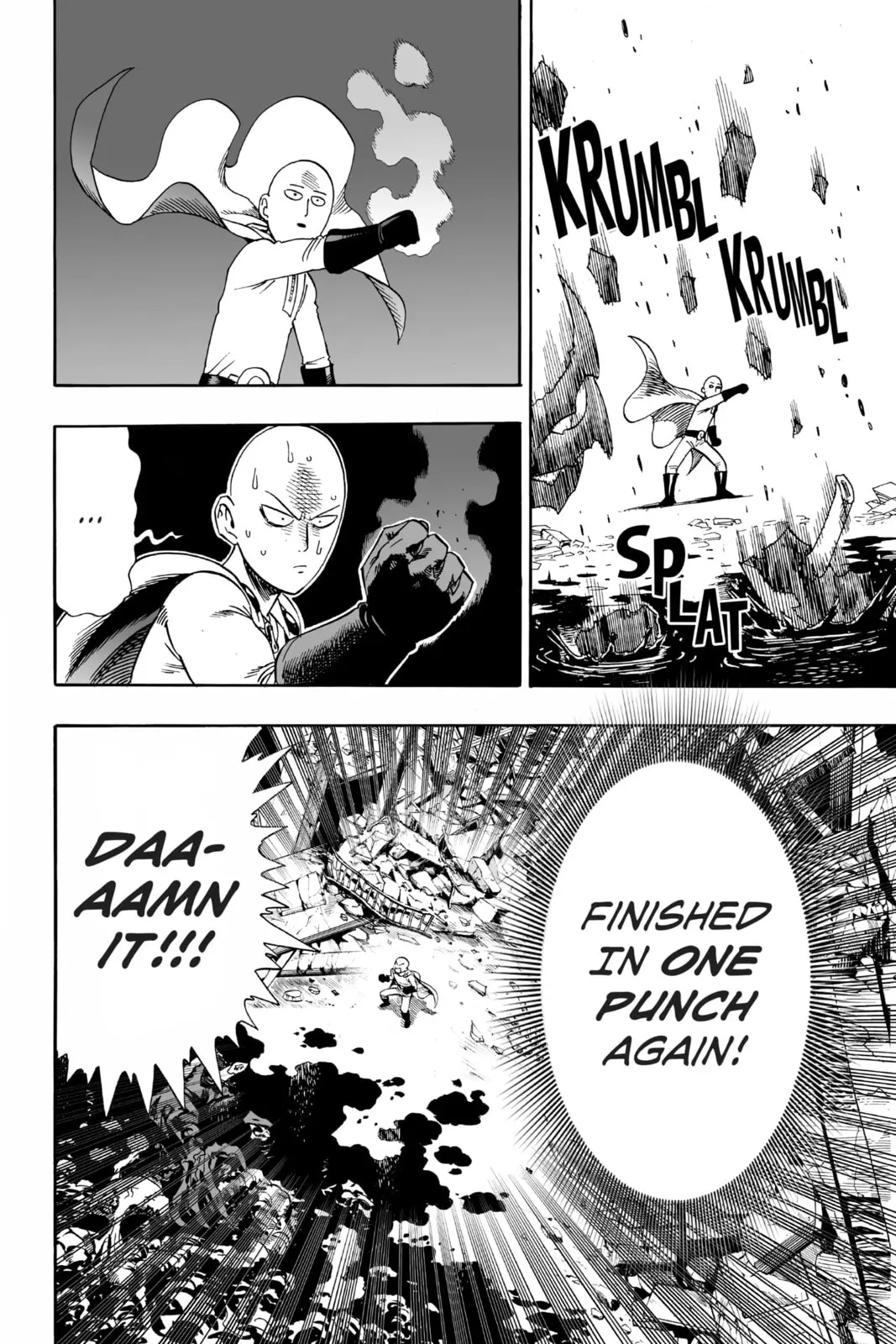 One Punch Man, chapter 1, page 18