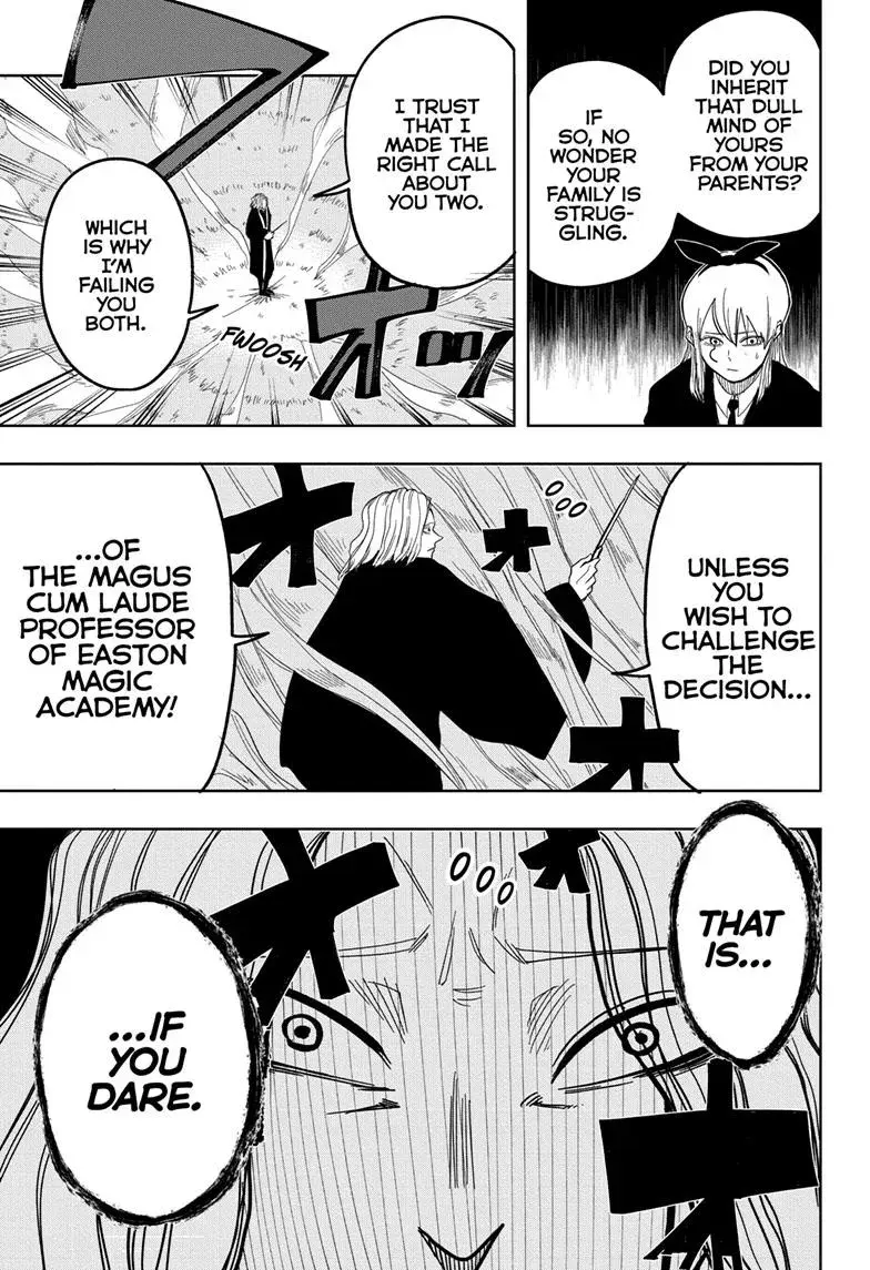 Mashle: Magic and Muscles, chapter 3, page 7