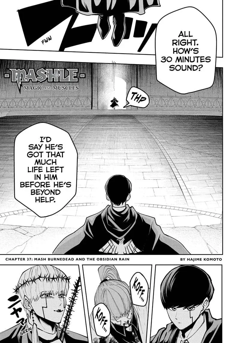 Mashle: Magic and Muscles, chapter 37, page 1