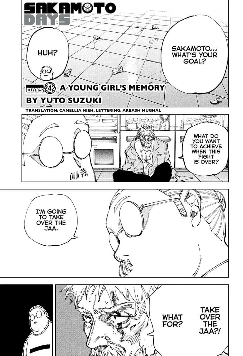 Sakamoto Days Manga Online, chapter 242, page 1