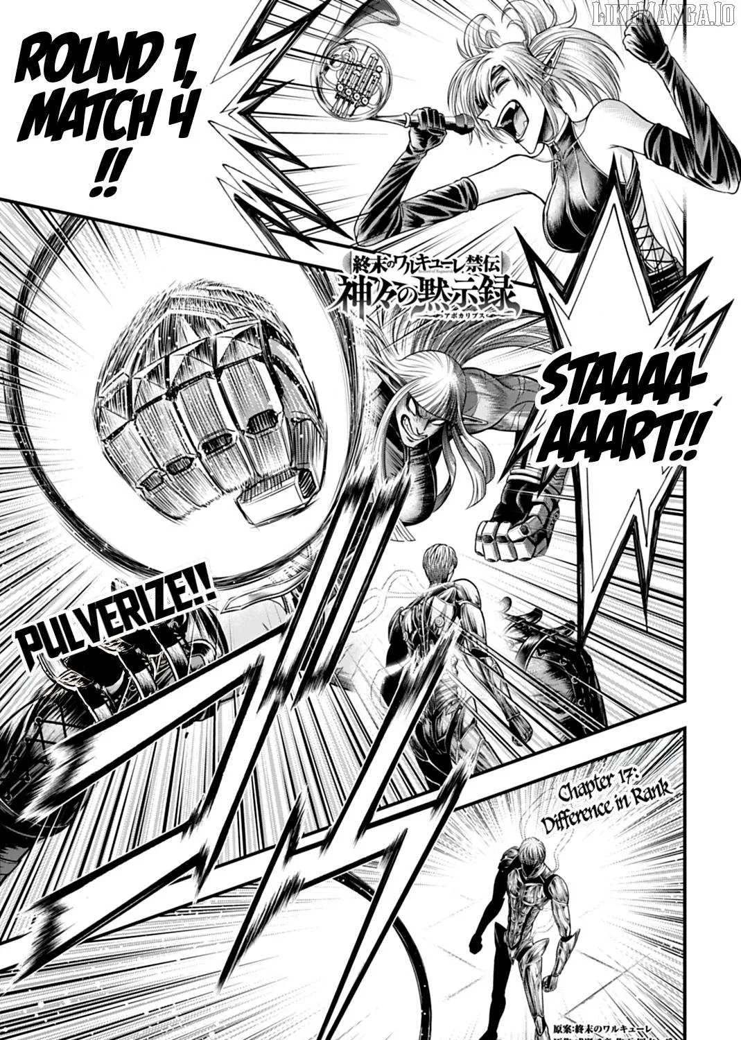 Record of Ragnarok: The Apocalypse of the Gods, chapter 17, page 1