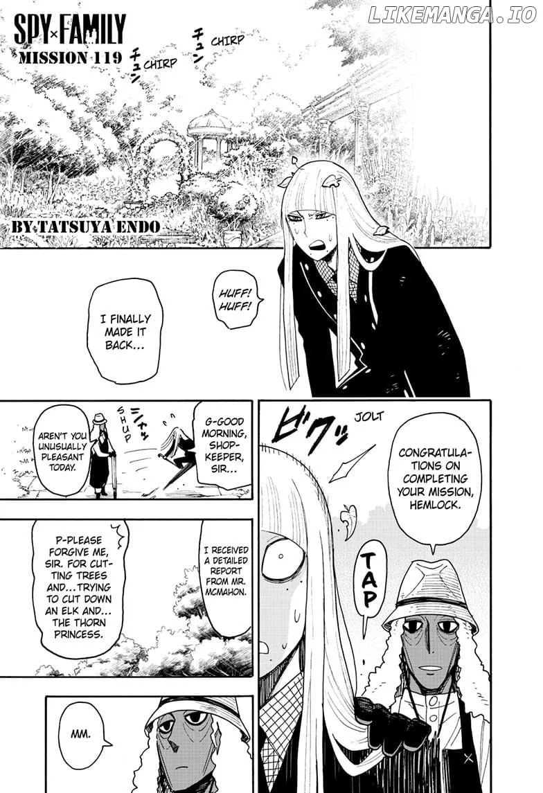 SPY x FAMILY Manga, chapter 119, page 1