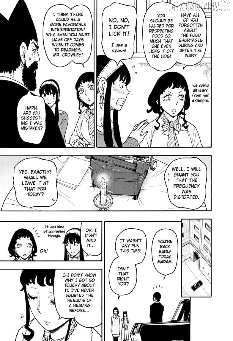 SPY x FAMILY Manga, chapter 121, page 16