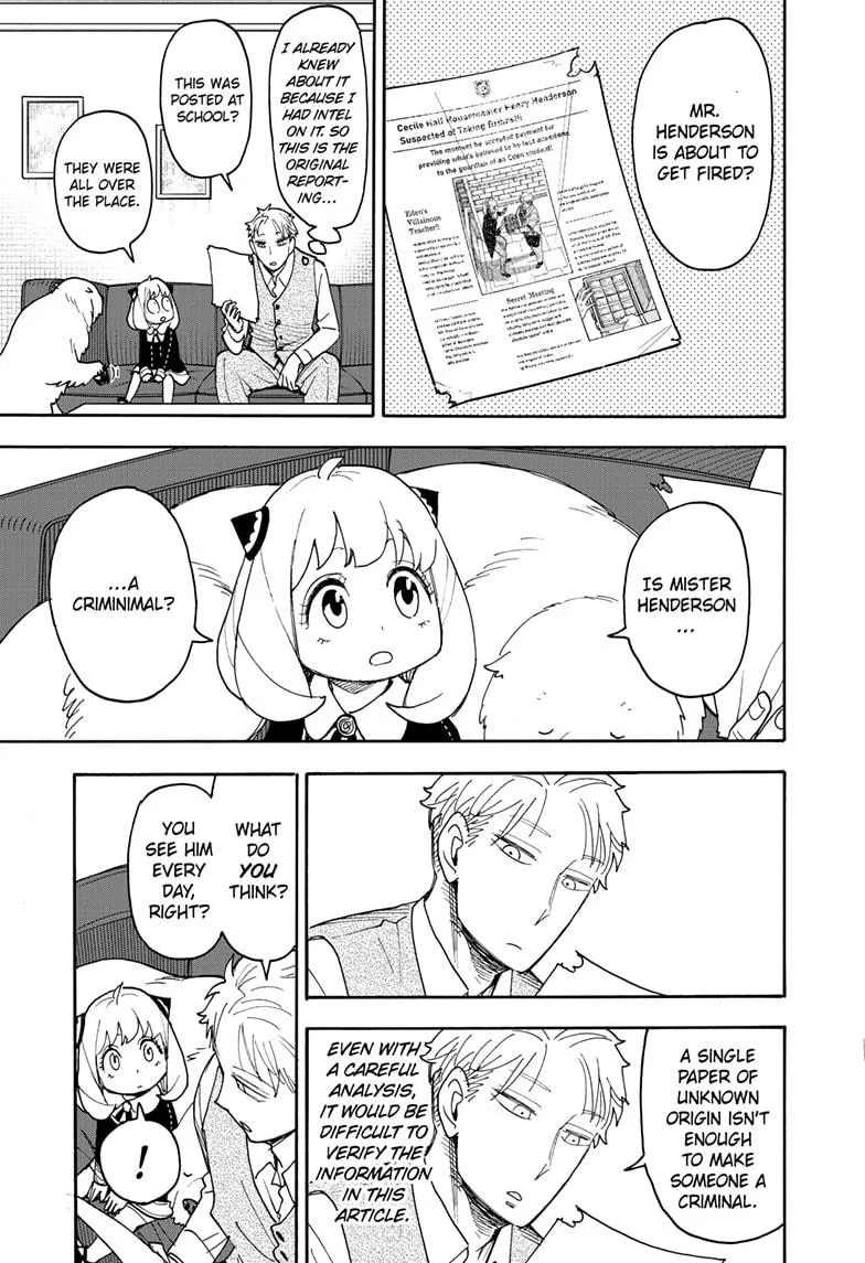 SPY x FAMILY Manga, chapter 124, page 11