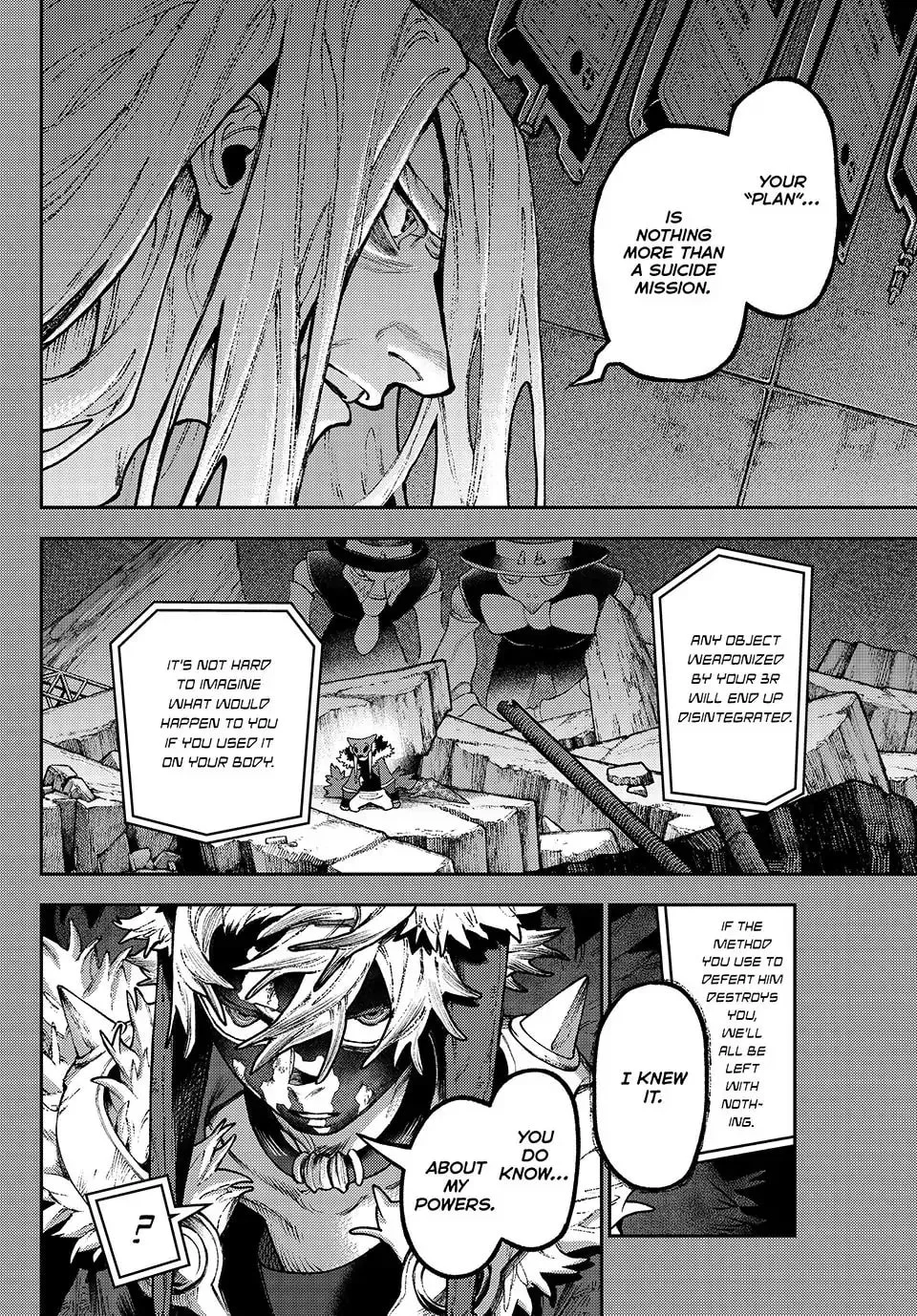 Gachiakuta Manga, chapter 158, page 5