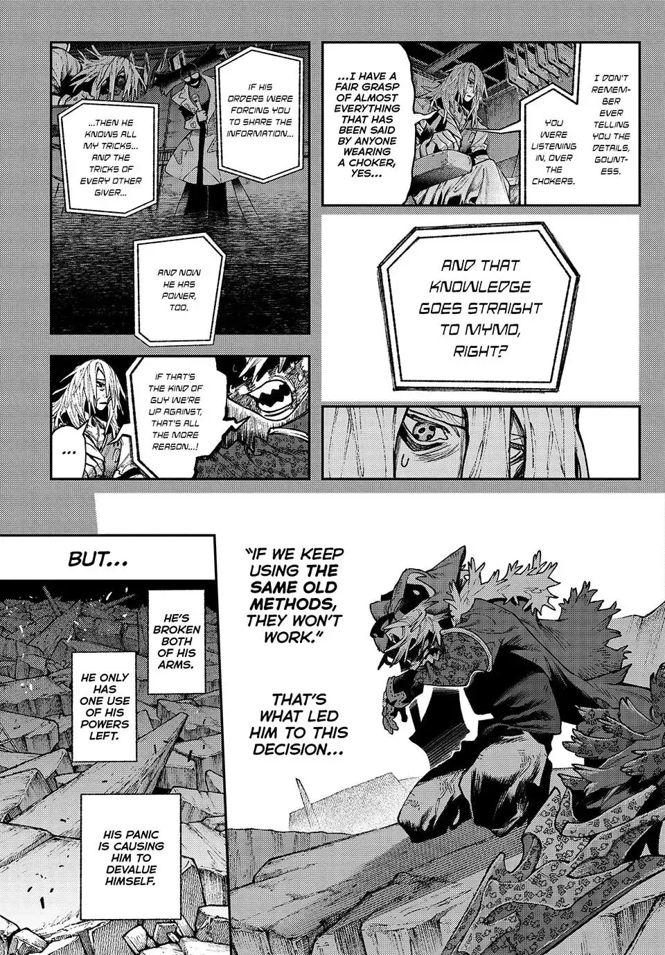 Gachiakuta Manga, chapter 158, page 7