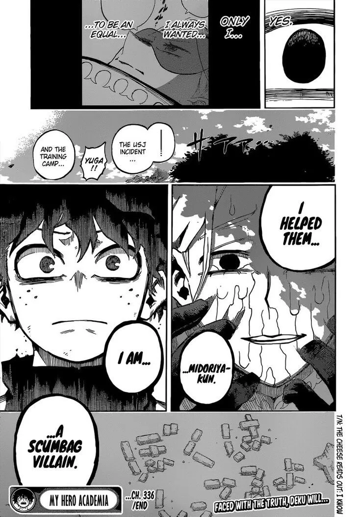 My Hero Academia, chapter 336, page 16