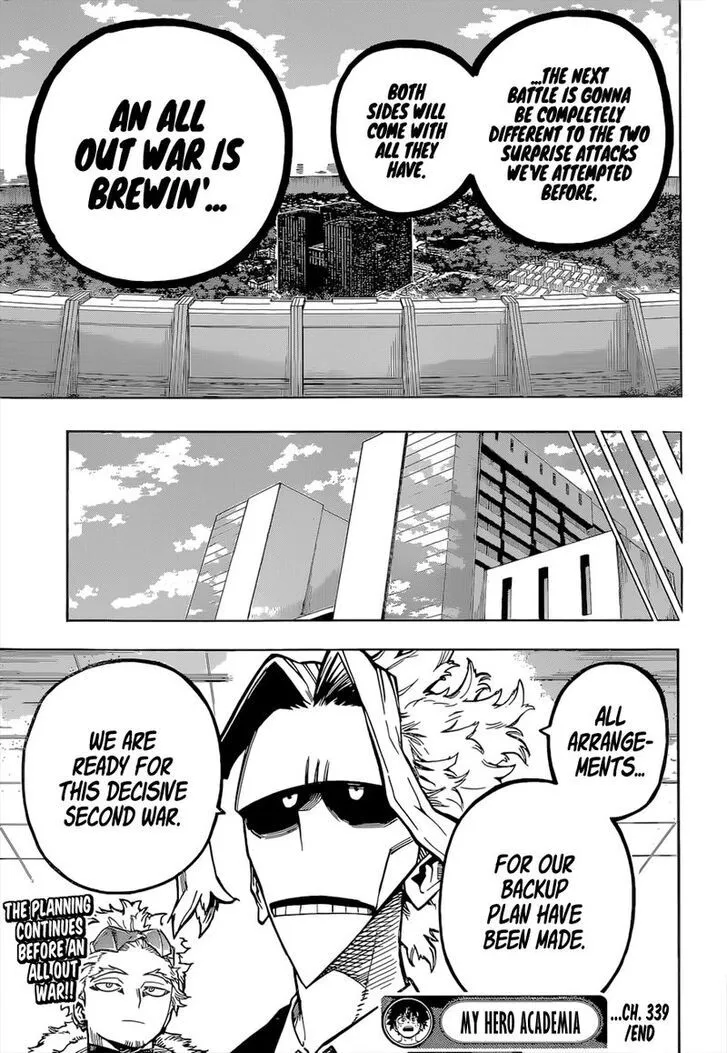 My Hero Academia, chapter 339, page 15