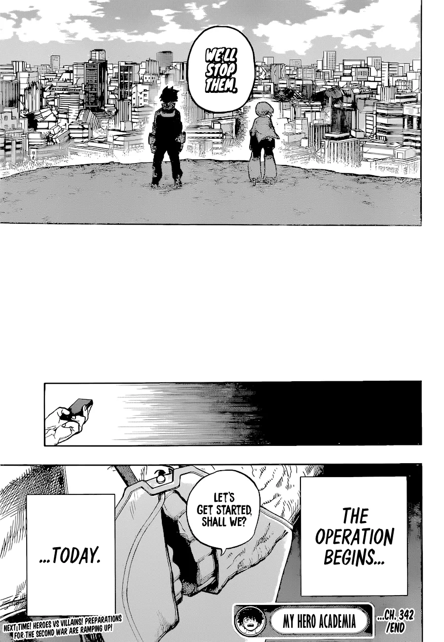 My Hero Academia, chapter 342, page 17