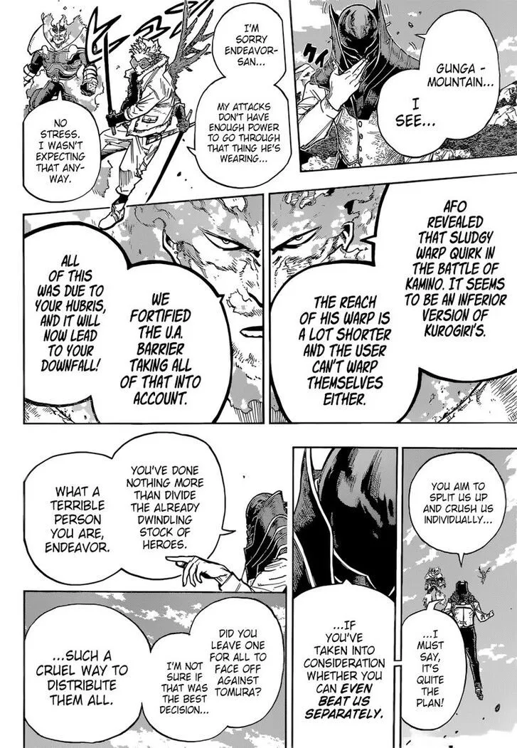 My Hero Academia, chapter 345, page 8