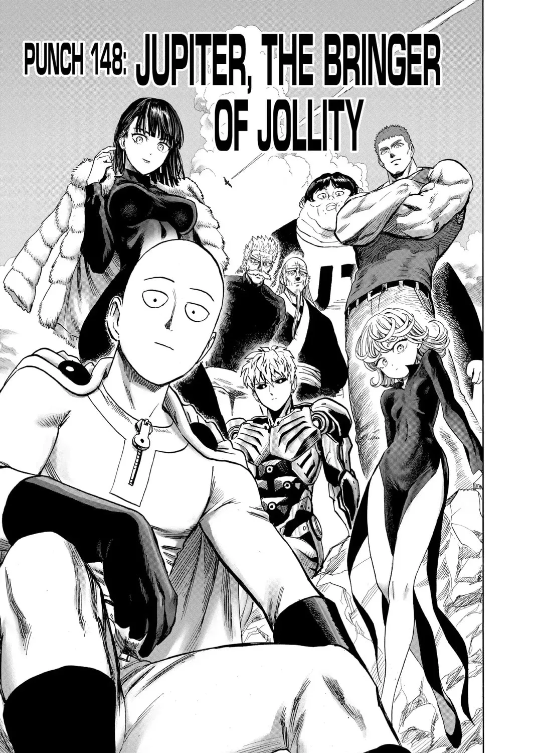 One Punch Man, chapter 148, page 1