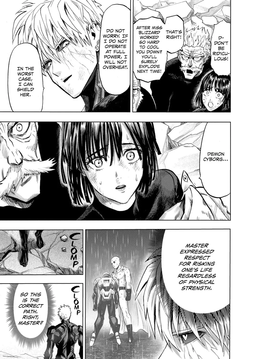 One Punch Man, chapter 148, page 37