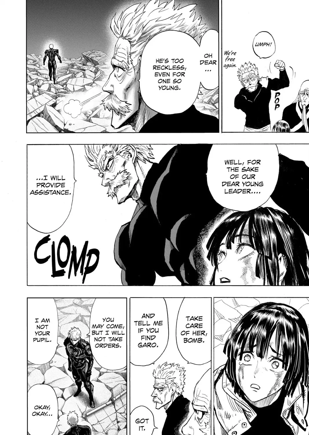 One Punch Man, chapter 148, page 39