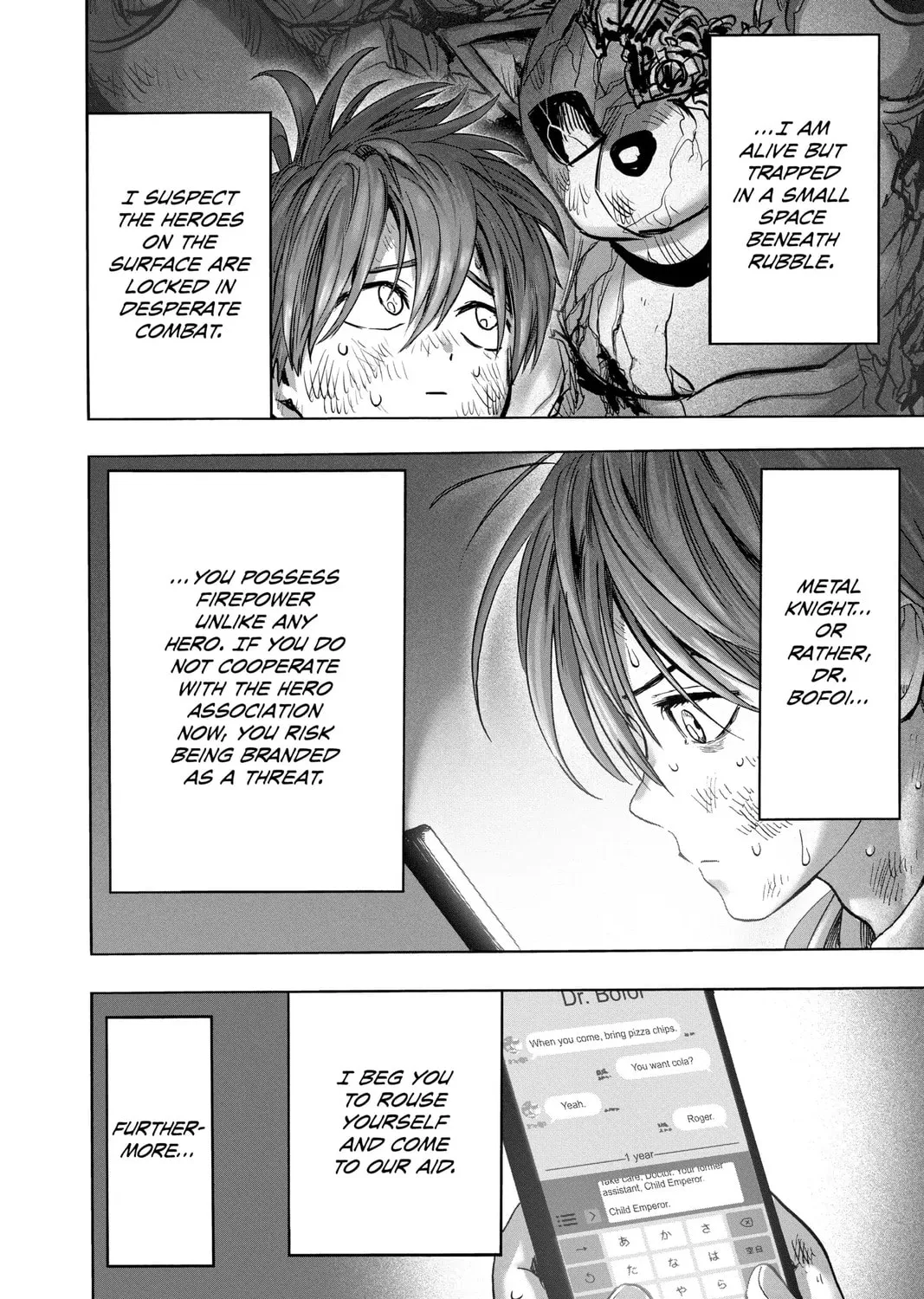 One Punch Man, chapter 154, page 47