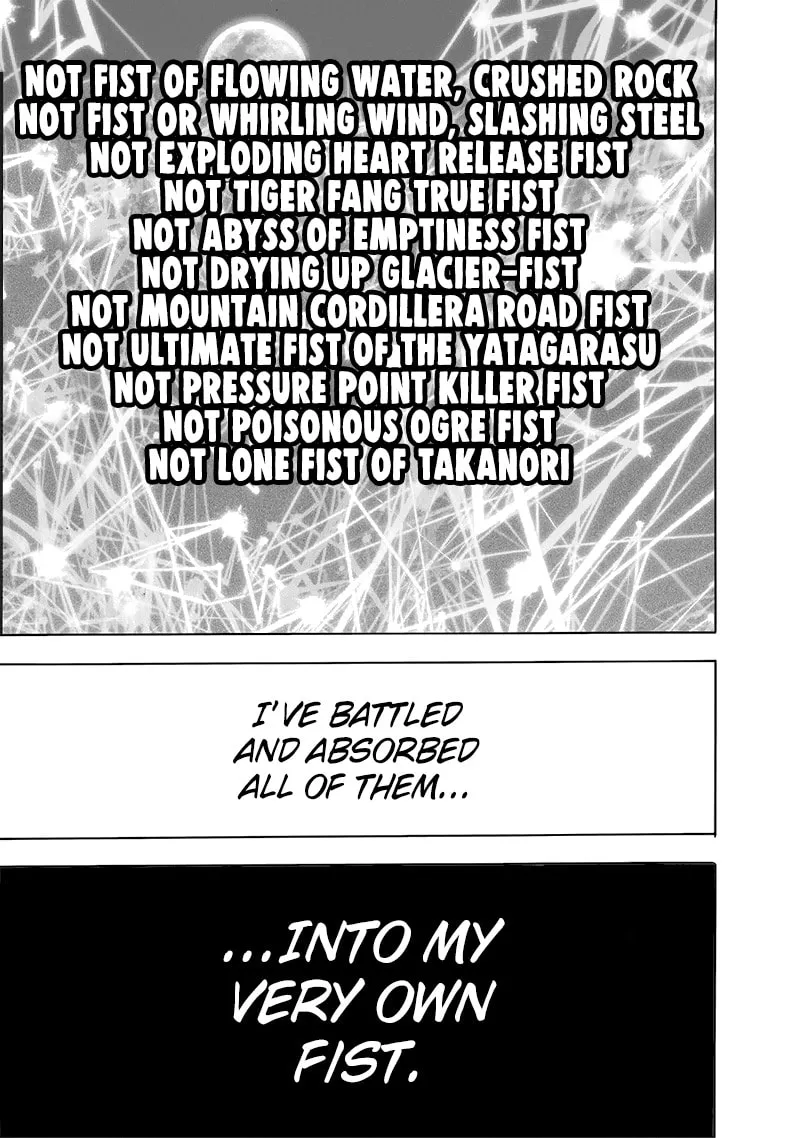 One Punch Man, chapter 154.5, page 36
