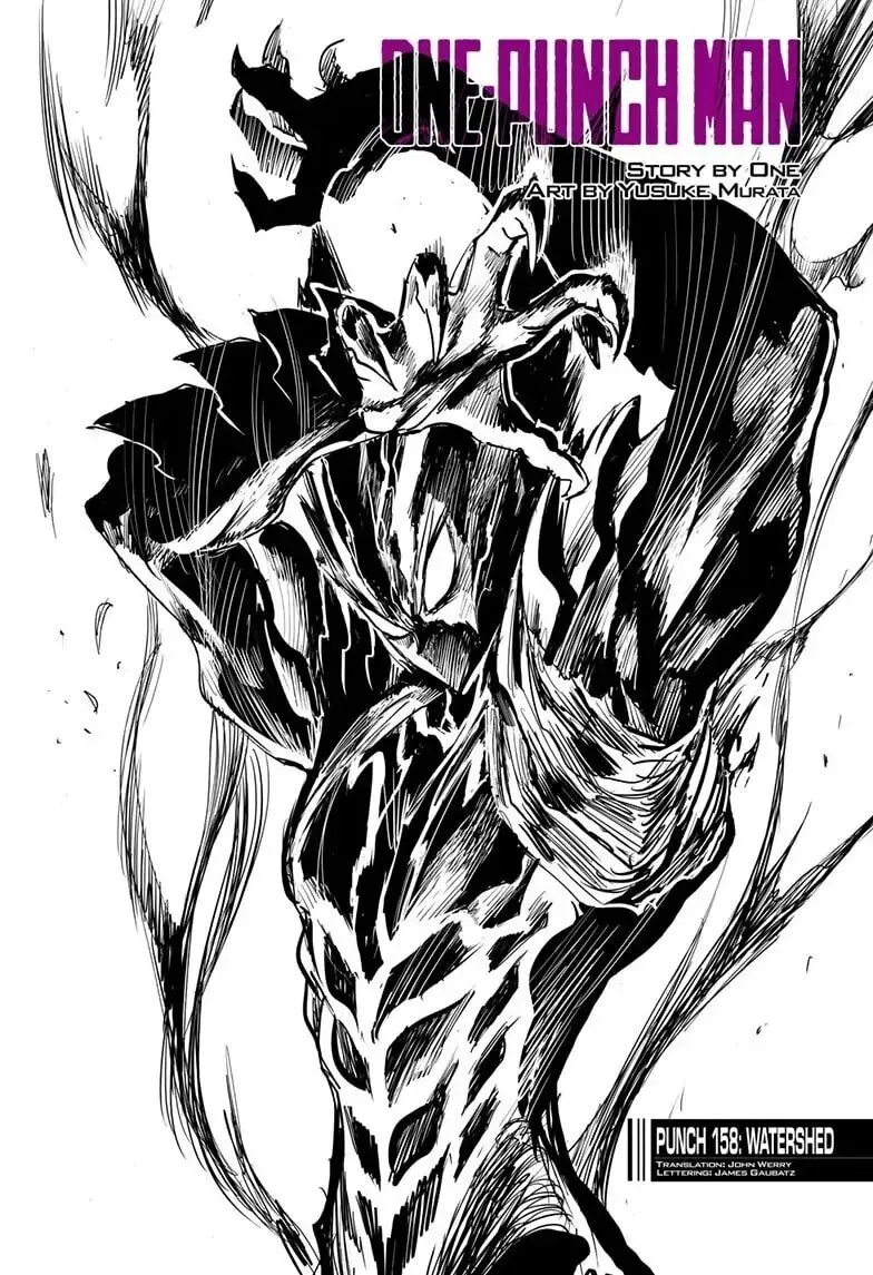 One Punch Man, chapter 158, page 1
