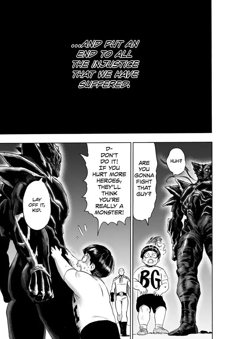 One Punch Man, chapter 160, page 33