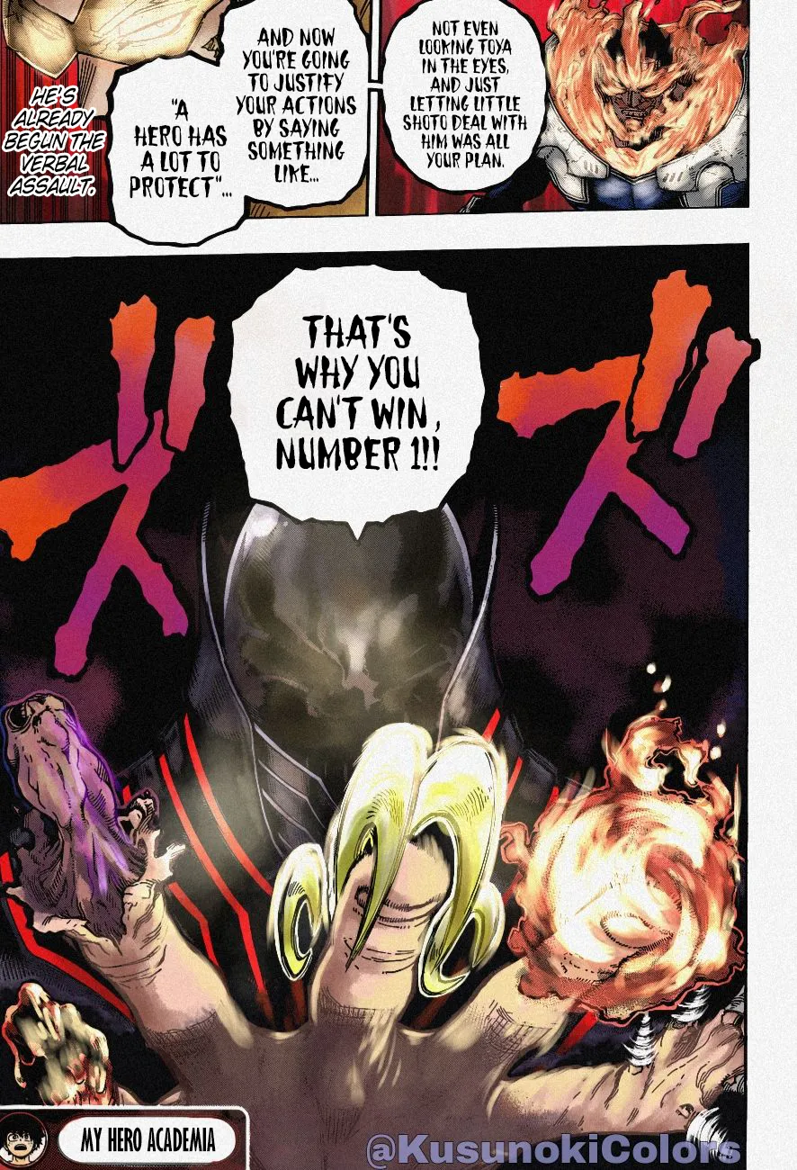 My Hero Academia, chapter 353, page 18