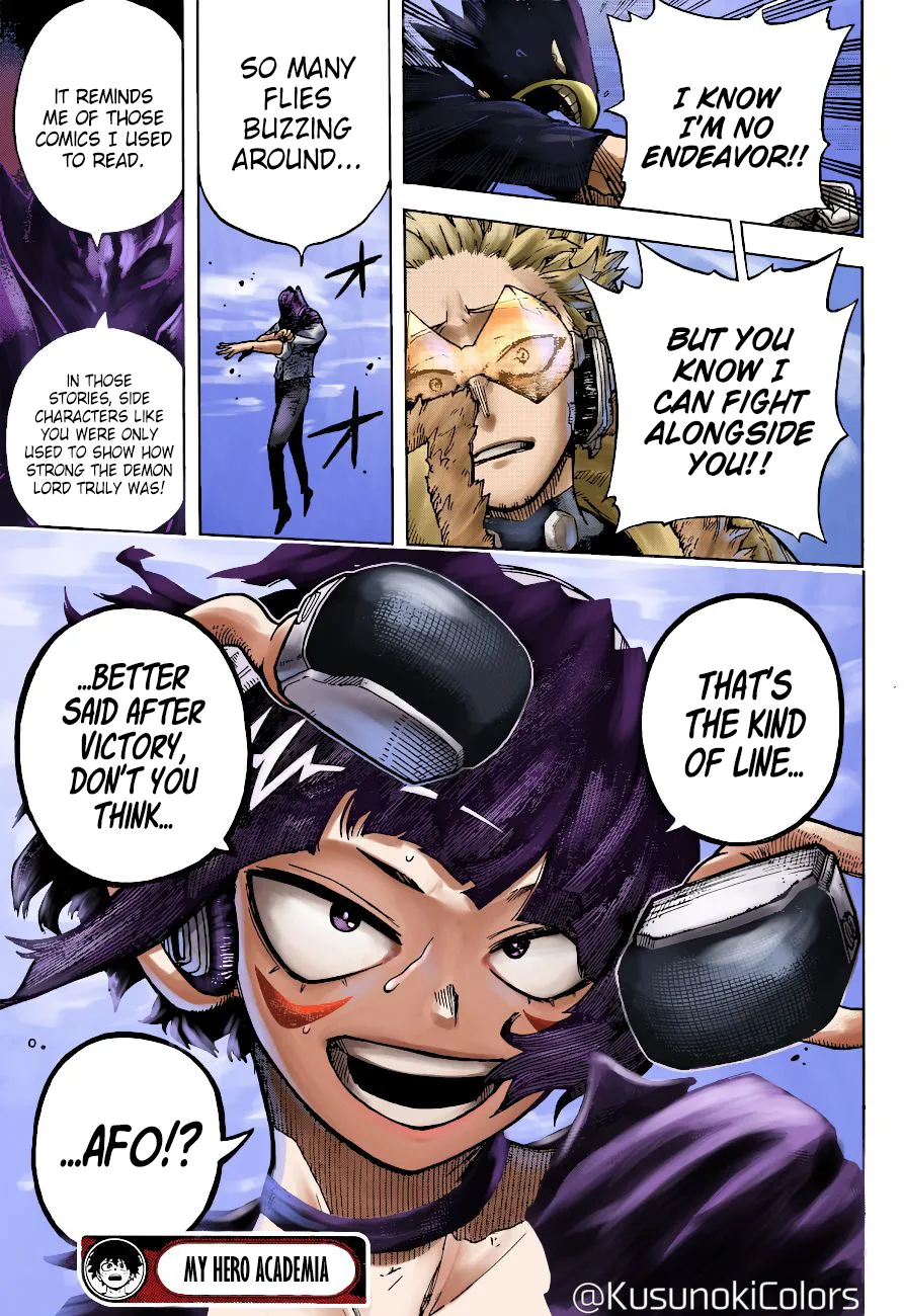 My Hero Academia, chapter 354, page 16