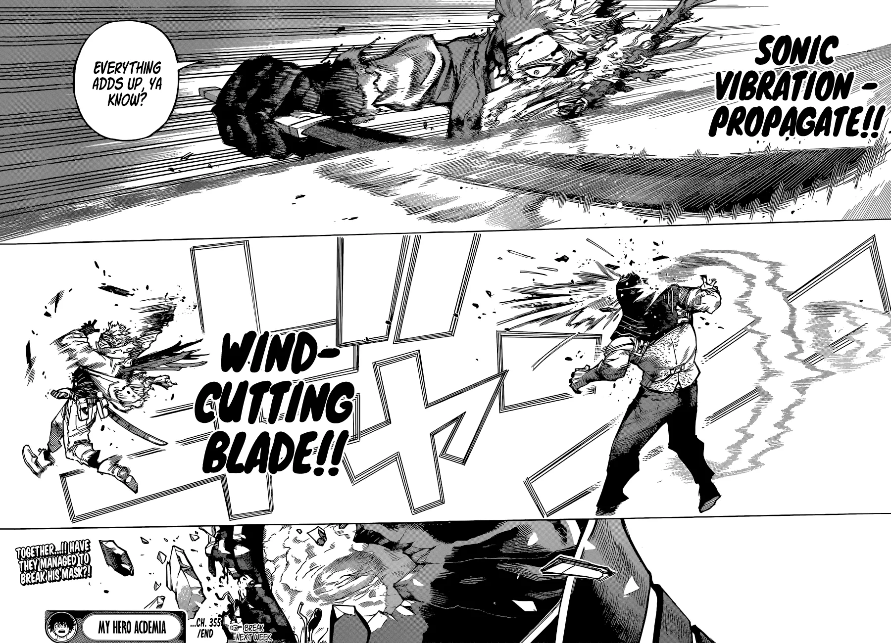 My Hero Academia, chapter 355, page 14