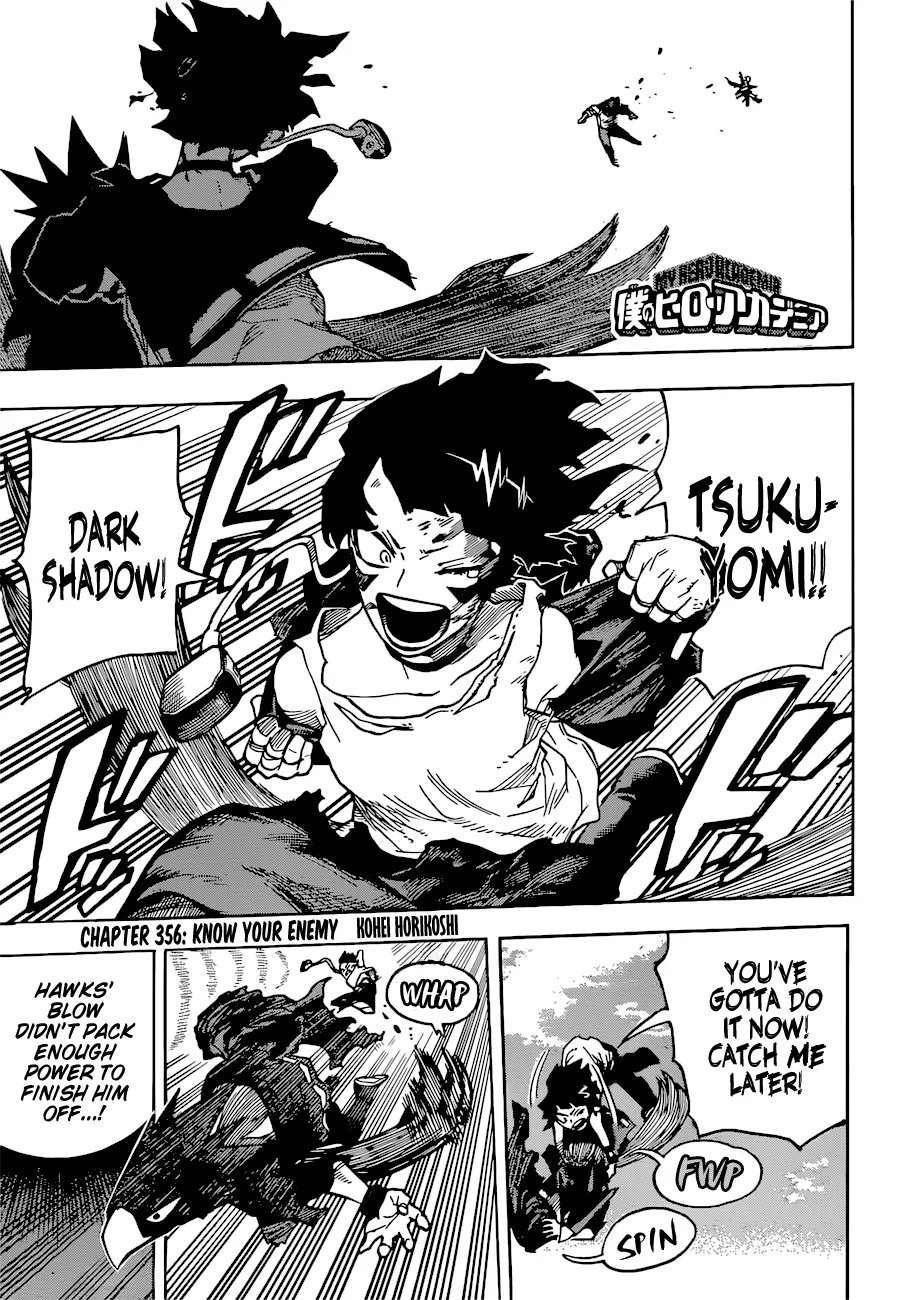 My Hero Academia, chapter 356, page 1