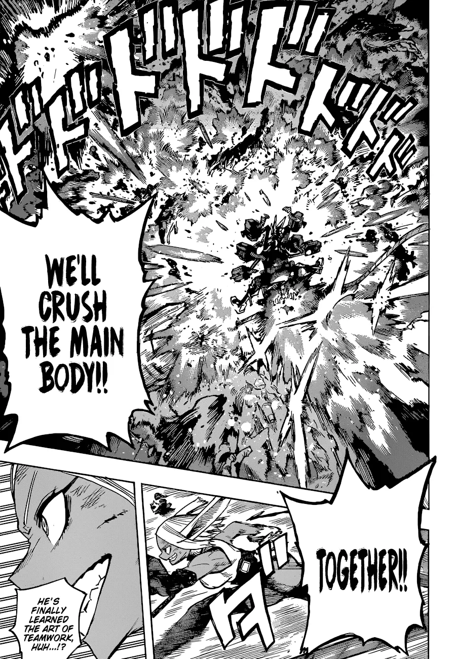 My Hero Academia, chapter 358, page 9