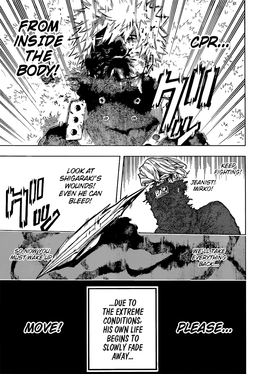 My Hero Academia, chapter 365, page 3