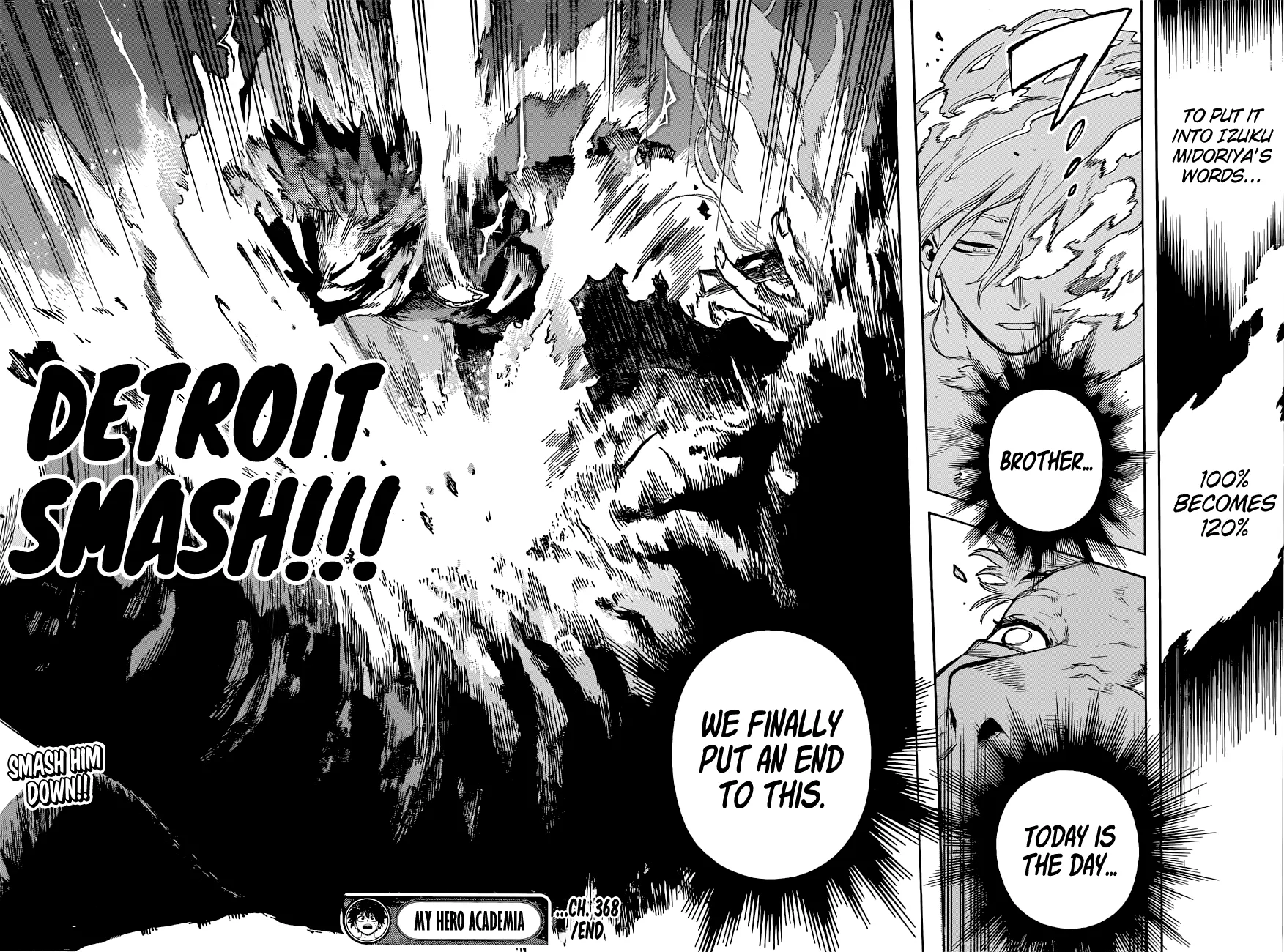 My Hero Academia, chapter 368, page 14