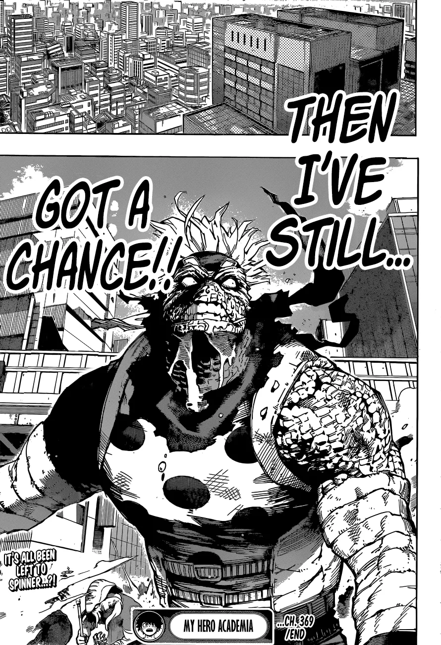 My Hero Academia, chapter 369, page 15