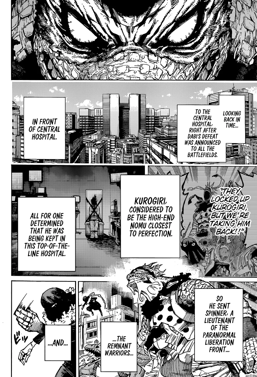 My Hero Academia, chapter 370, page 2