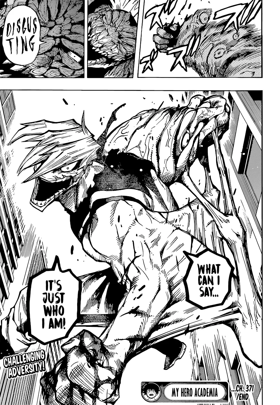 My Hero Academia, chapter 371, page 15