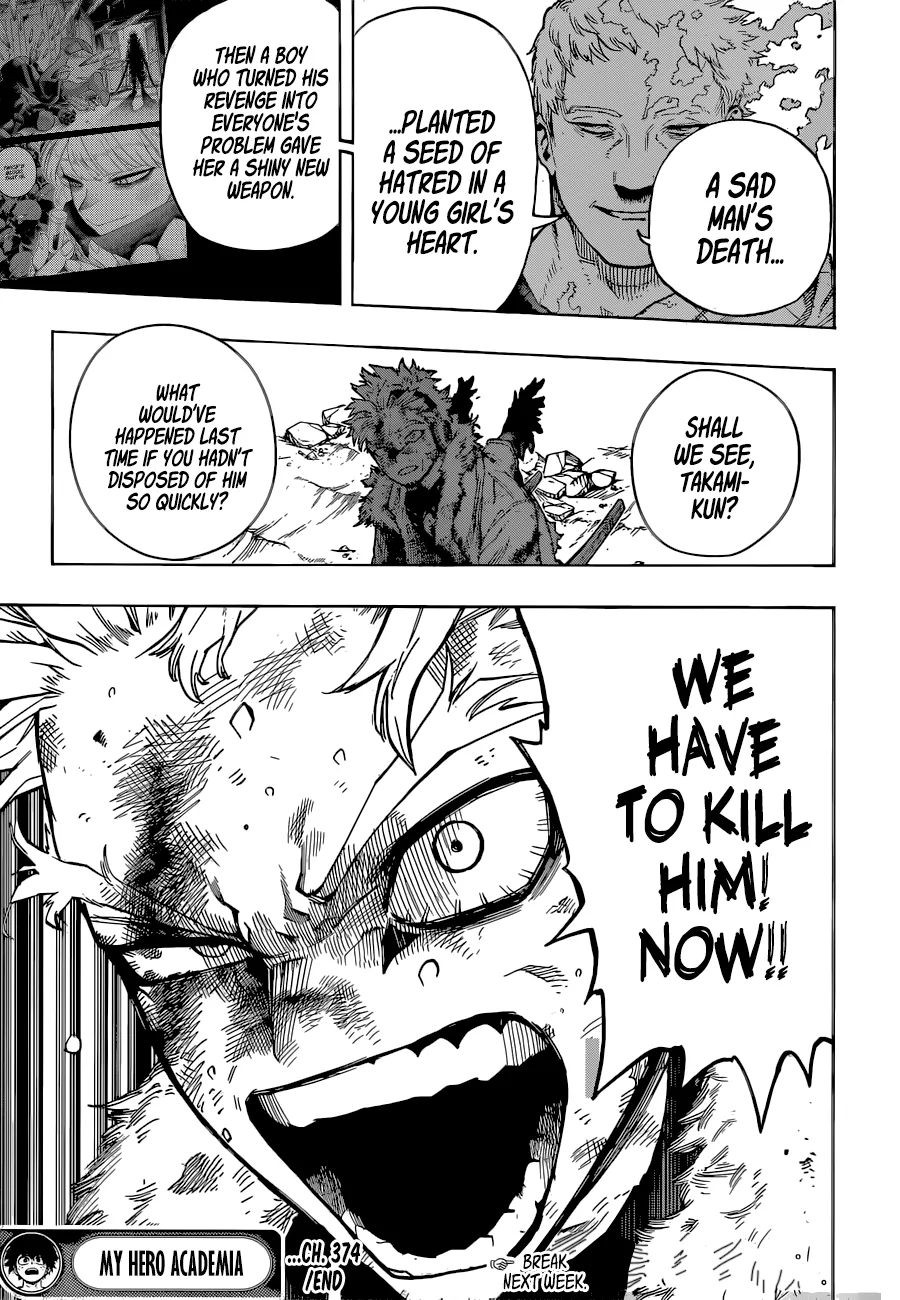 My Hero Academia, chapter 374, page 13
