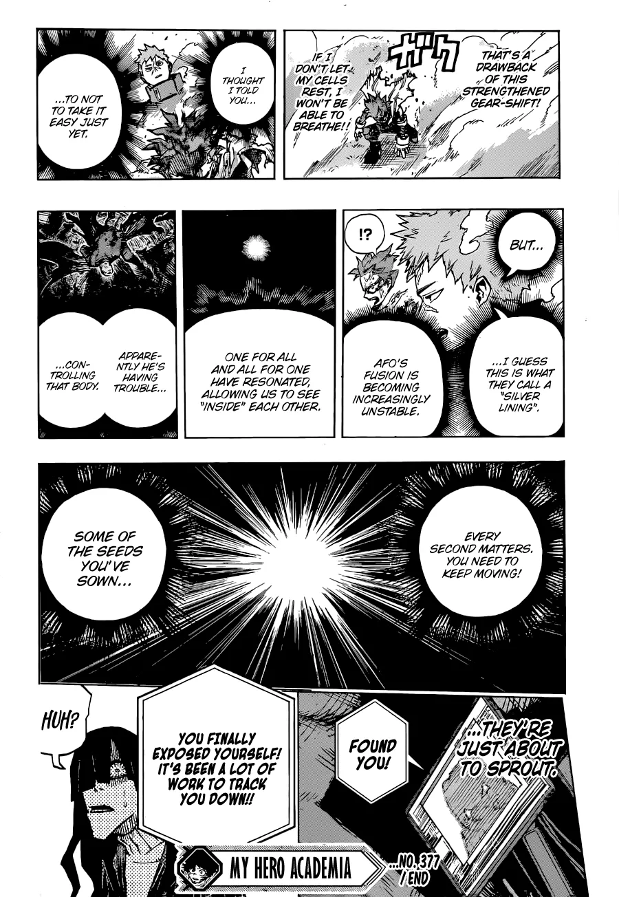 My Hero Academia, chapter 377, page 9