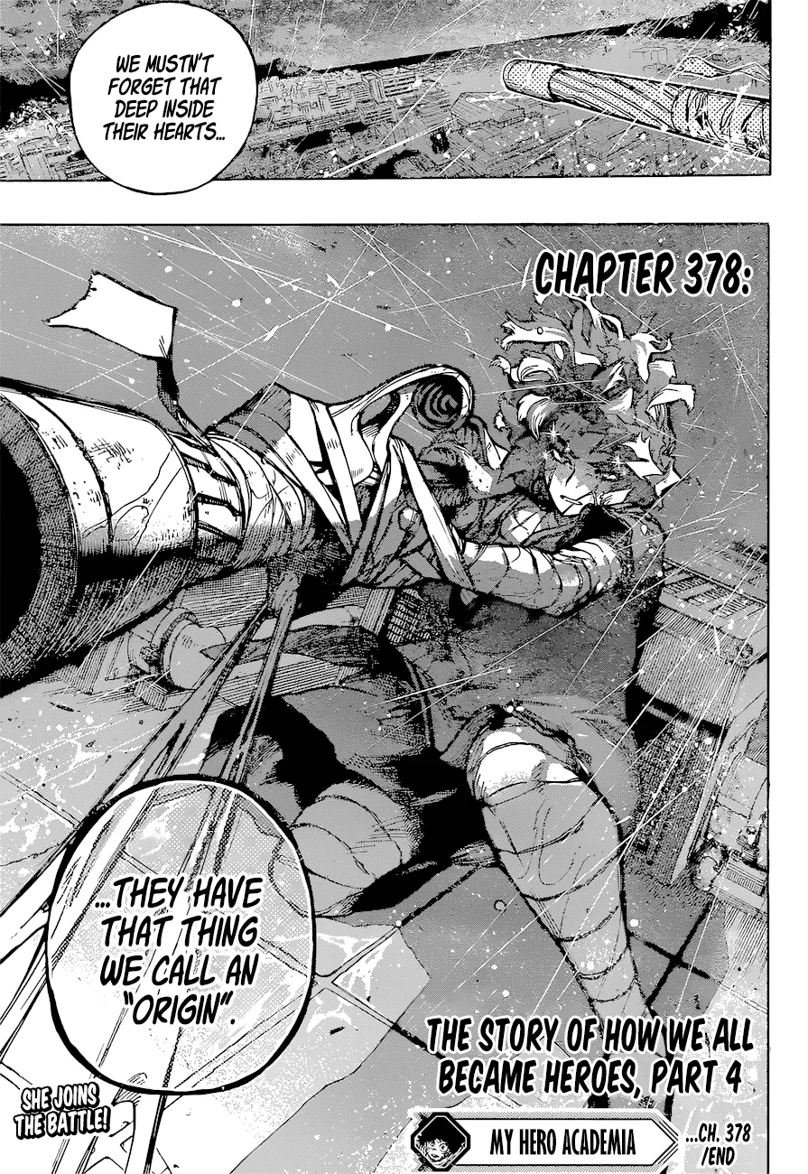 My Hero Academia, chapter 378, page 14