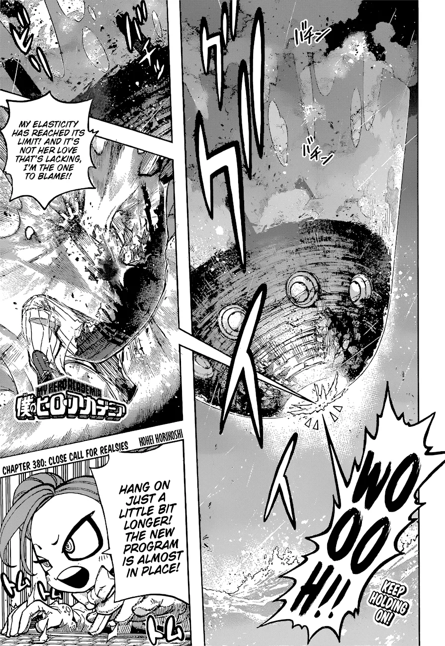 My Hero Academia, chapter 380, page 1